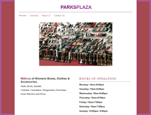 Tablet Screenshot of parksplaza.com